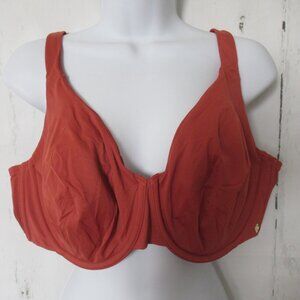 New Cacique Bra 44D Unlined Full Coverage Underwire Back Closure Plus Size